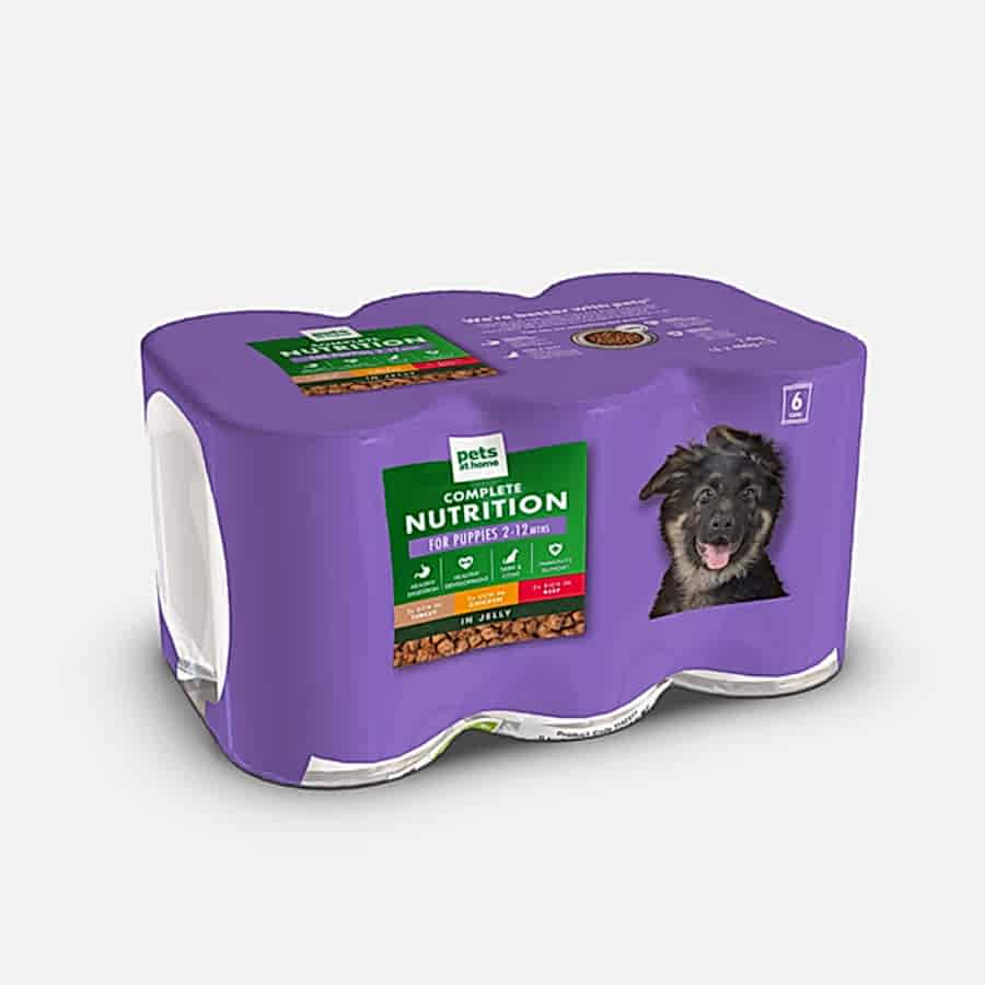 Pets at Home Complete Nutrition Wet Puppy Food in Jelly