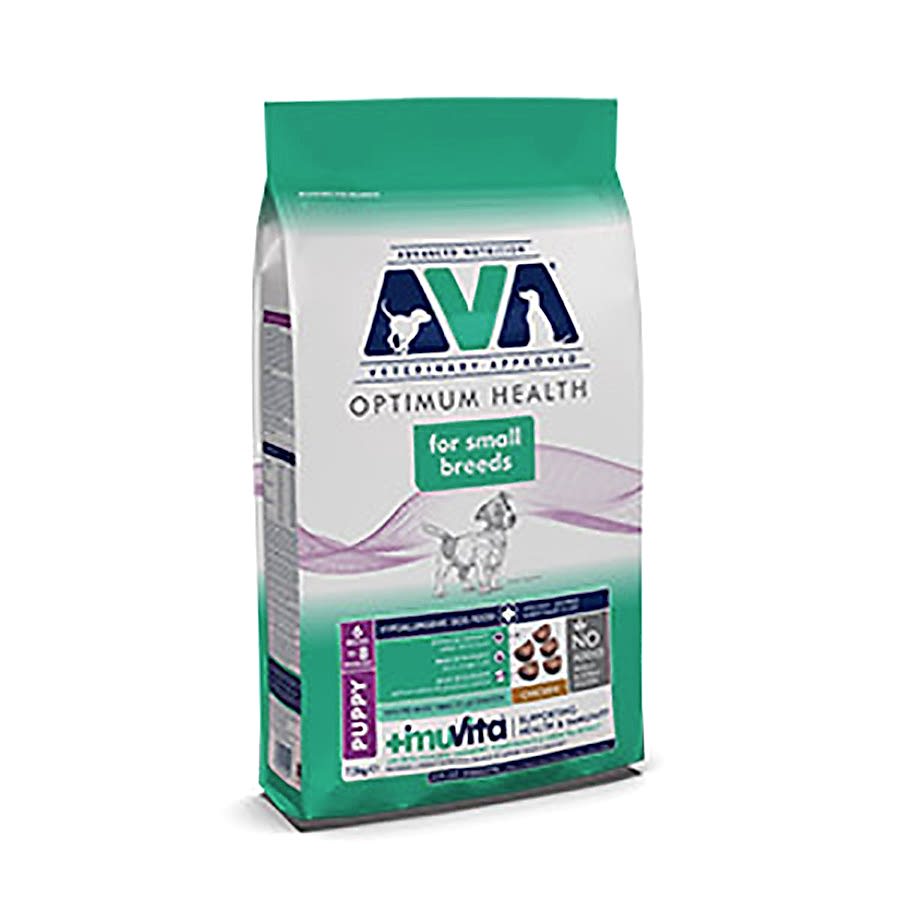 AVA Optimum Health Small Breed Puppy Dry Dog Food Chicken