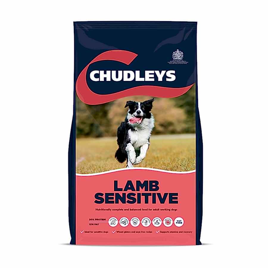 Chudleys Sensitive Adult Working Dry Dog Food Lamb