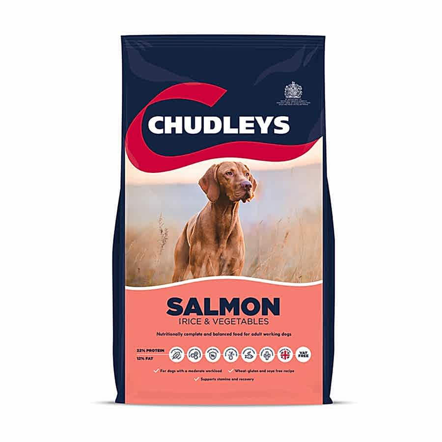 Chudleys Working Adult Dry Dog Food Salmon with Rice & Veg