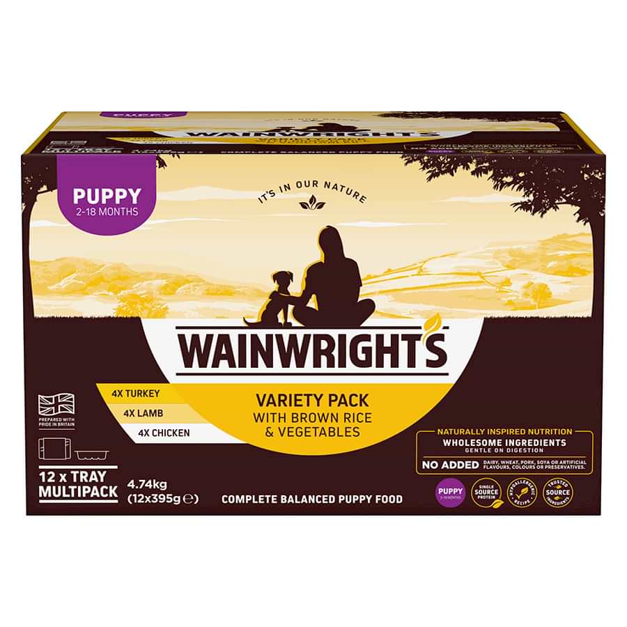 Wainwright's Wet Puppy Food Variety