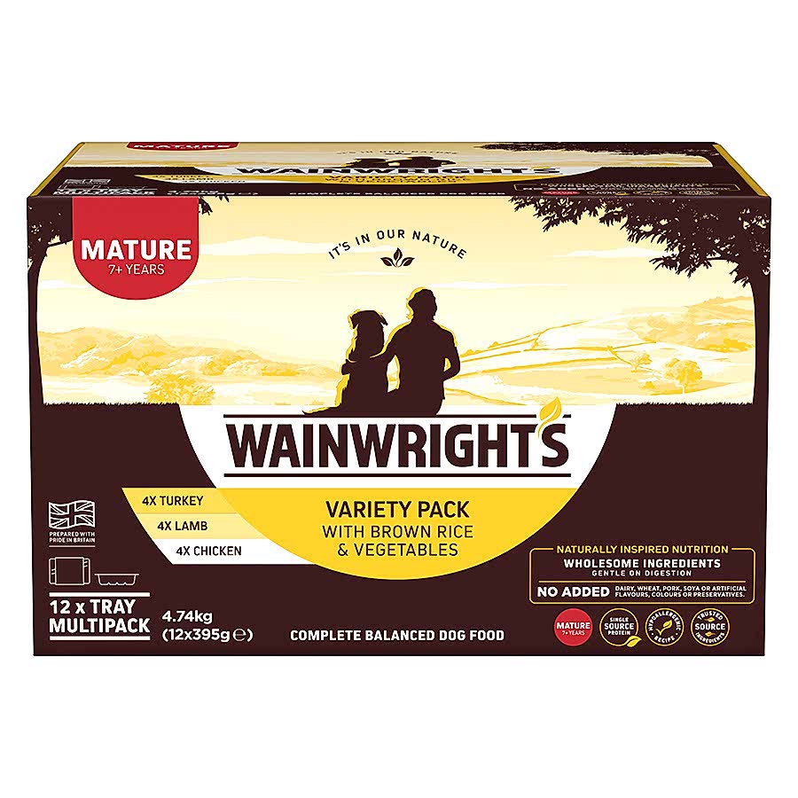 Wainwright's Wet Senior Dog Food Variety