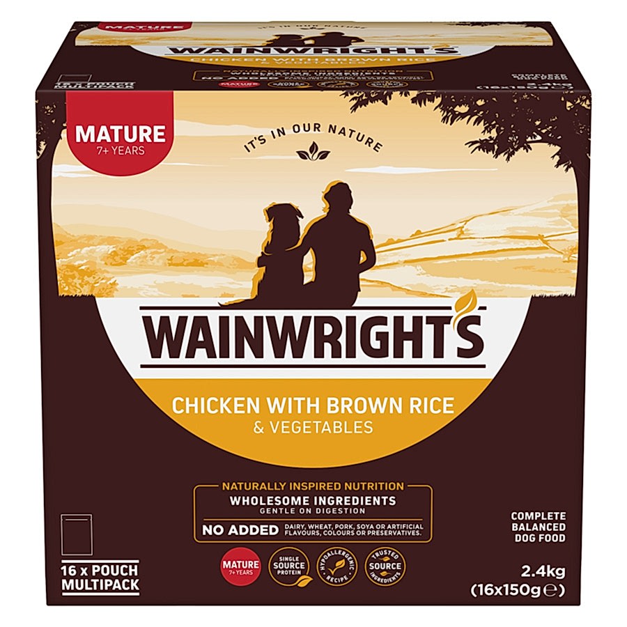 Wainwright's Mature Wet Dog Food Chicken