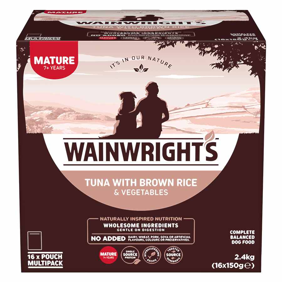 Wainwright's Mature Wet Dog Food Tuna