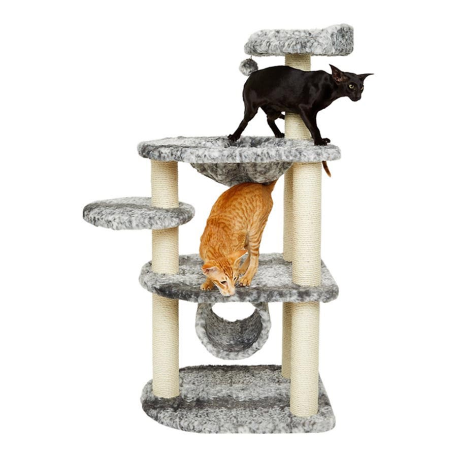 Pets at Home Cortes Multi Level Cat Climber Grey