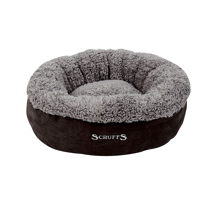 Scruffs Cosy Round Pet Bed Grey