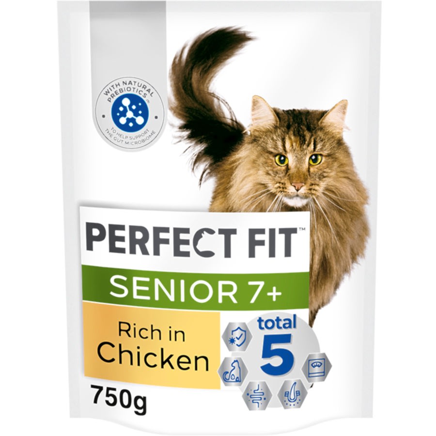 Perfect Fit Advanced Nutrition Senior Cat Dry Food Chicken