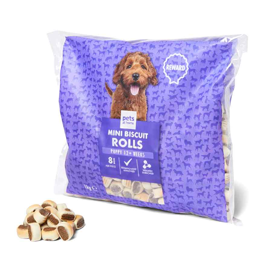 Pets at Home Mini Biscuit Rolls Puppy Treats