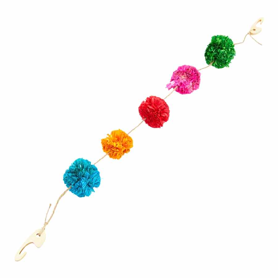 Pets at Home Small Animal Cornleaf Ball Garland