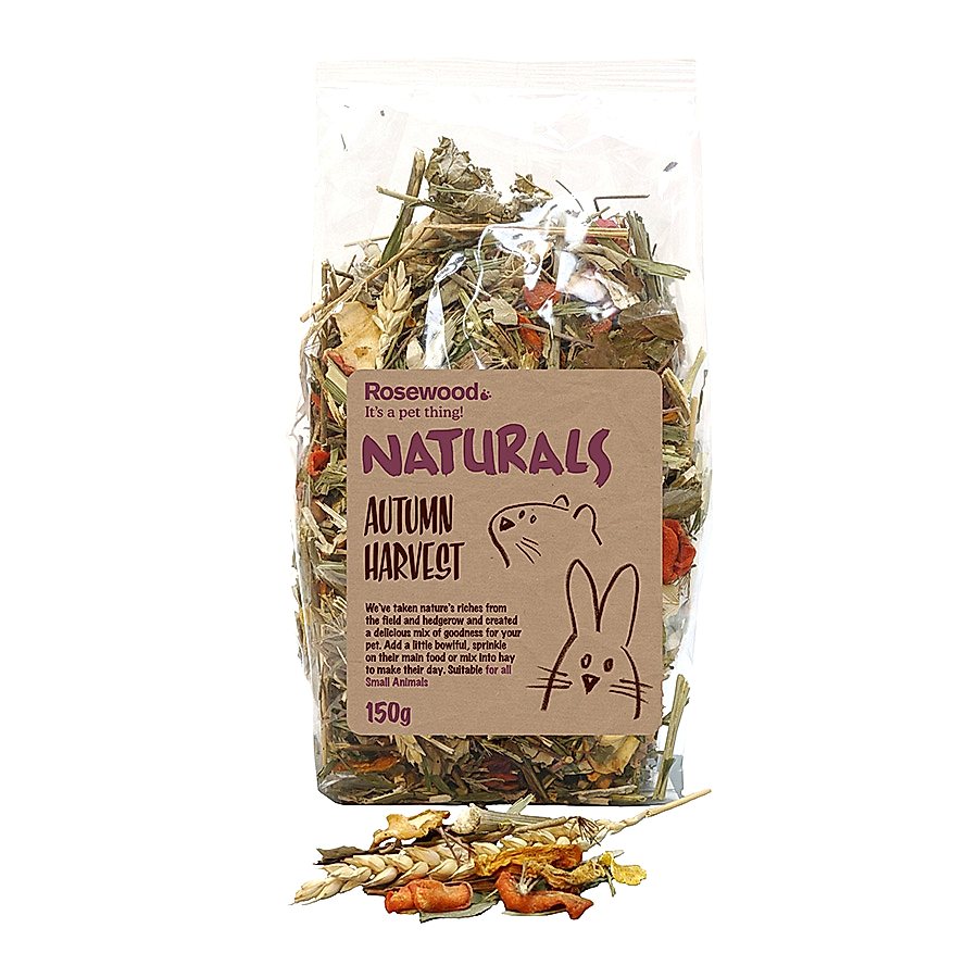 Naturals Autumn Harvest Salad Small Animal Treat Mix