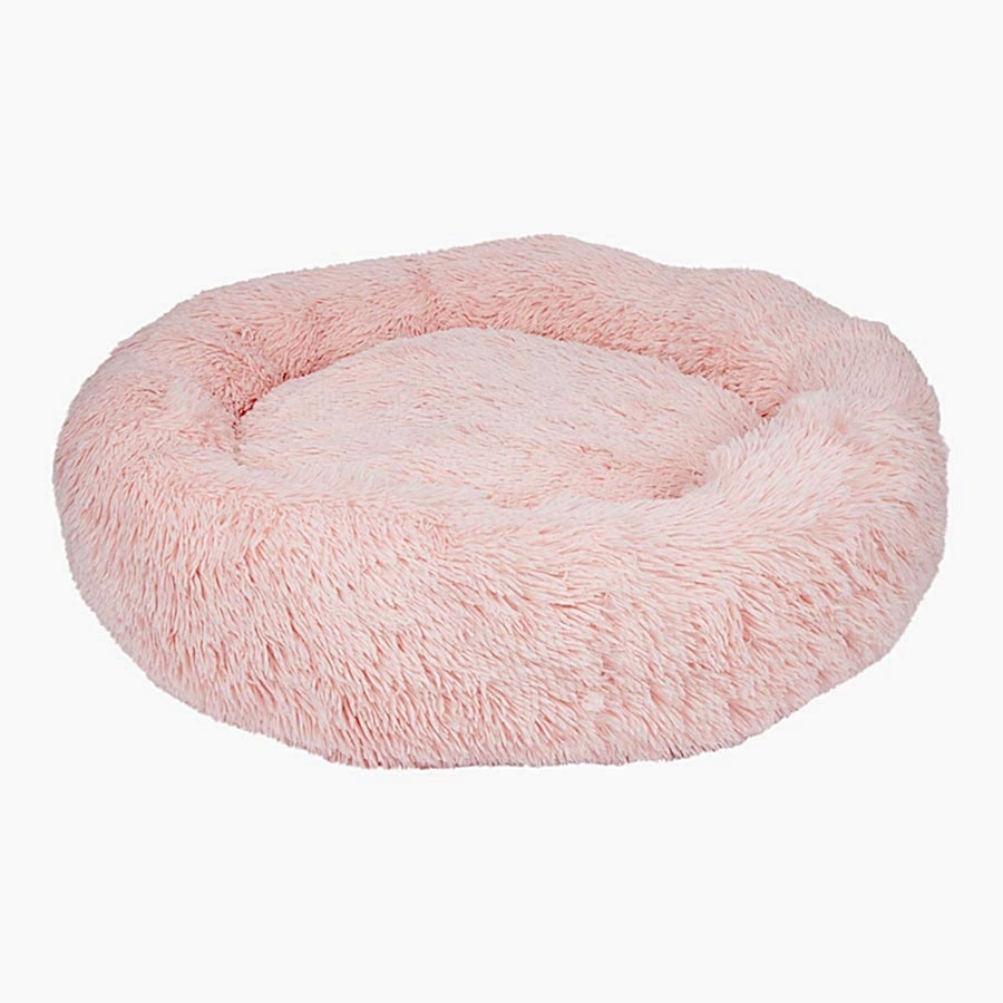 Pets at Home Donut Dog Bed Pink