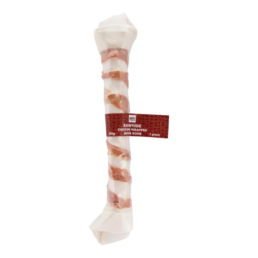 Pets at Home Rawhide Chicken Wrapped Mega Bone Dog Treat