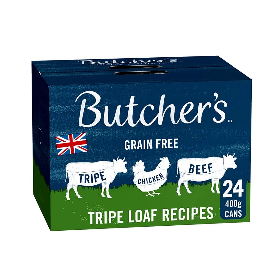 Butcher's Grain Free Adult Wet Dog Food Tripe