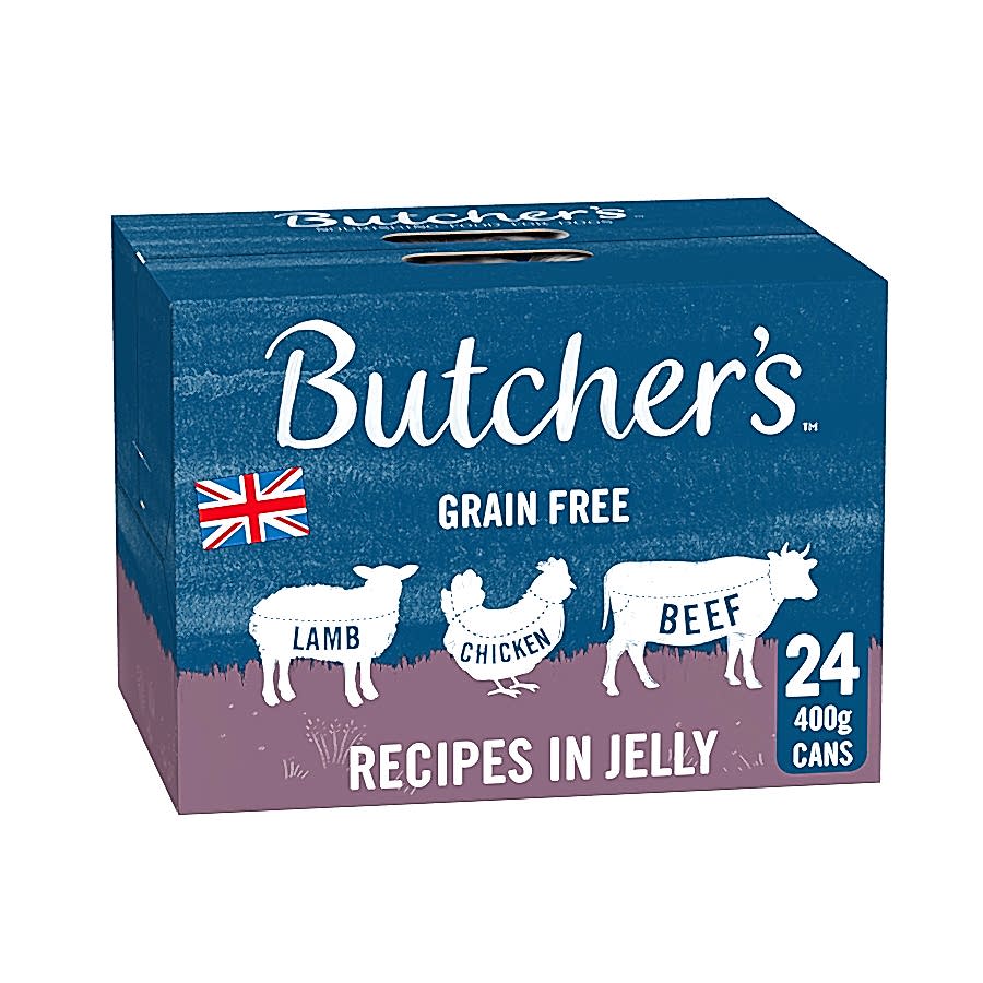 Butcher's Grain Free Adult Wet Dog Food In Jelly