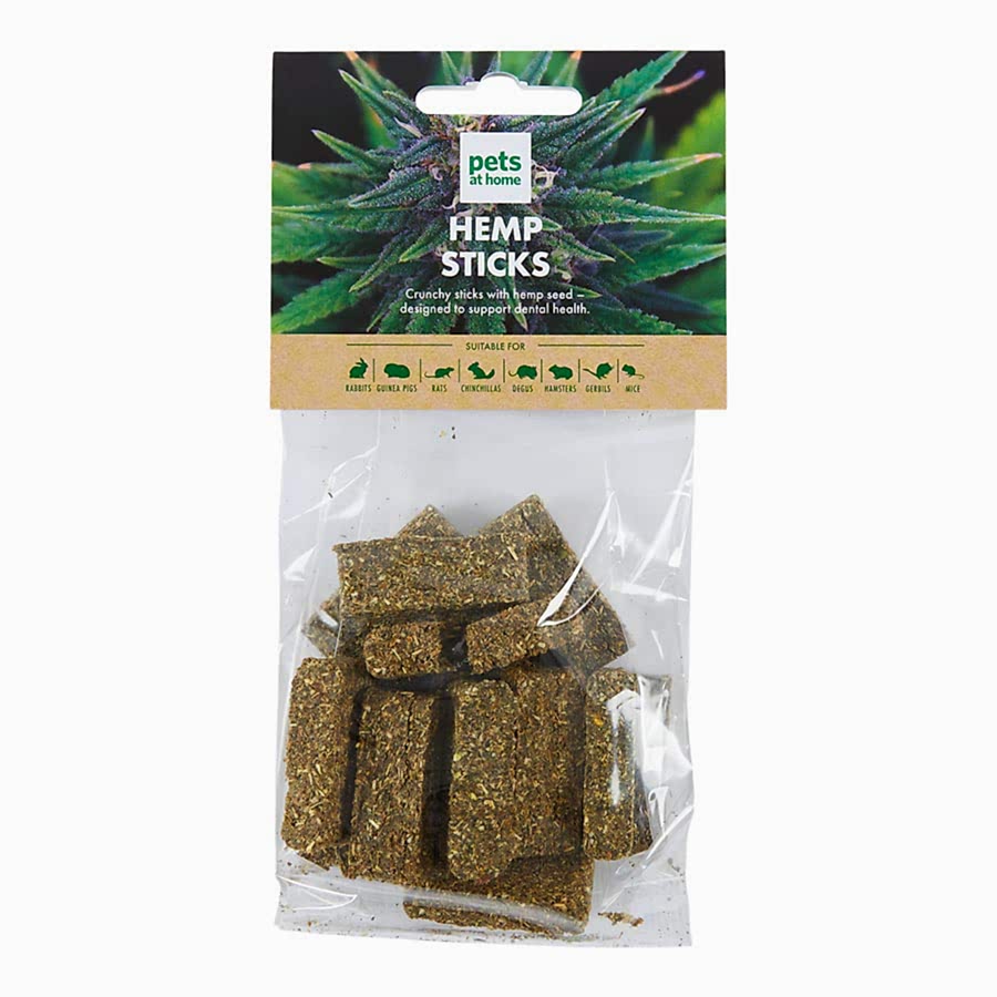 Pets at Home Small Animal Hemp Sticks Treats