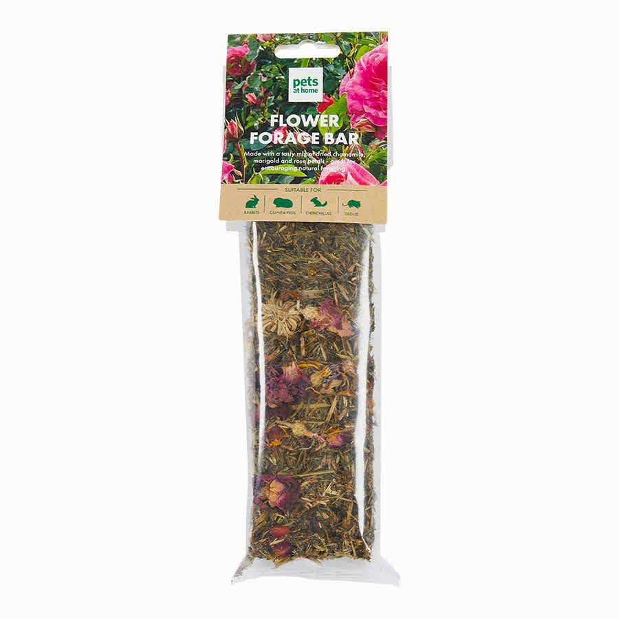 Pets at Home Small Animal Flower Forage Treat Bar