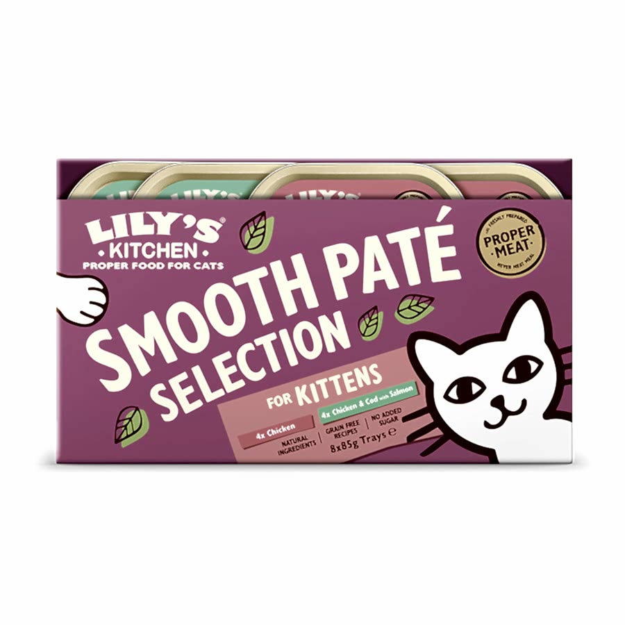 Lily's Kitchen Wet Kitten Food Chicken & Cod Pate