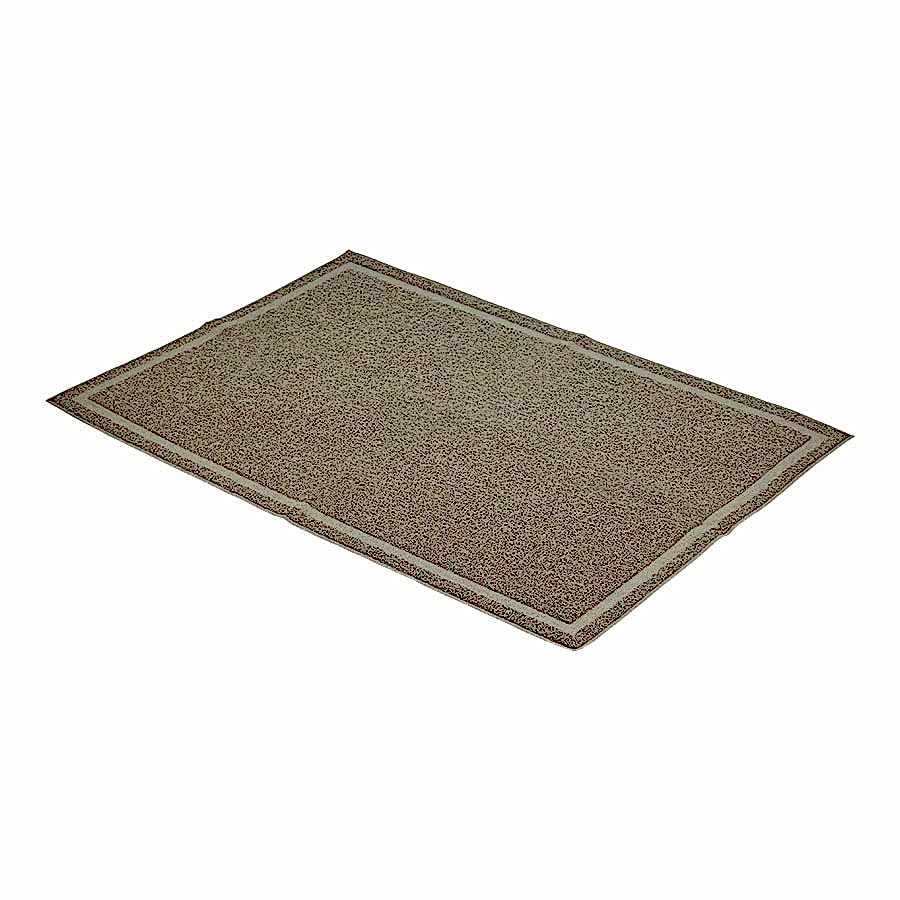 Pets at Home Rectangular Cat Litter Mat Cream