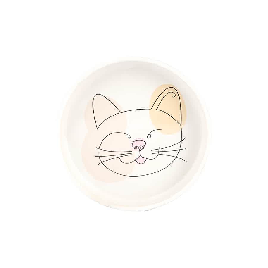 Mason Cash Abstract Cat Bowl