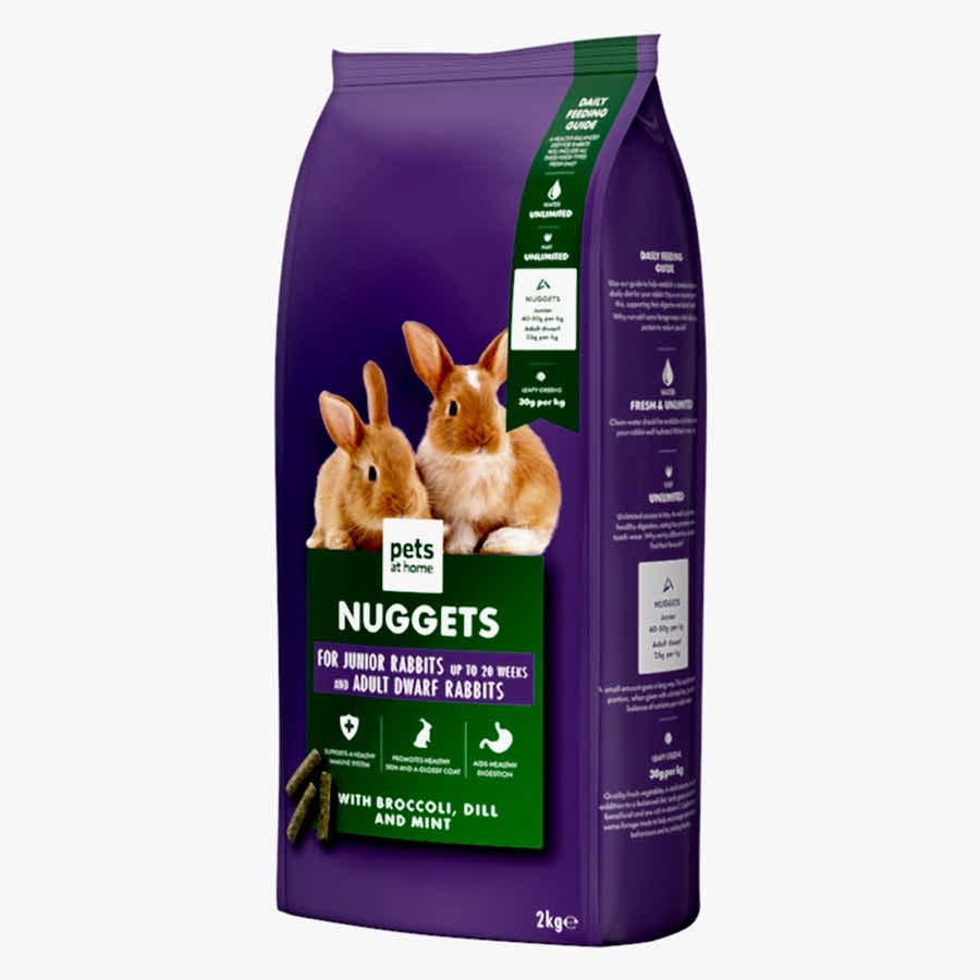 Pets at Home Nutri Pressed Junior/Dwarf Rabbit Nuggets