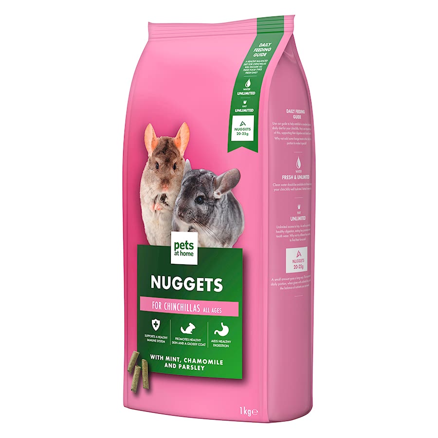 Pets at Home Nutri Pressed Chinchilla Nuggets