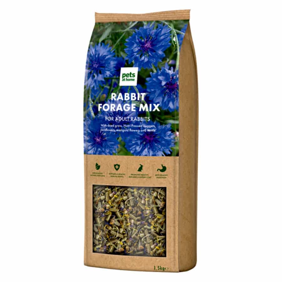 Pets at Home Natural Rabbit Forage Mix