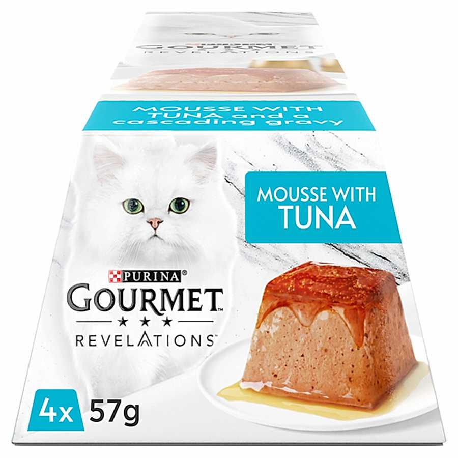 Gourmet Revelations Wet Adult Cat Food Tuna with Gravy