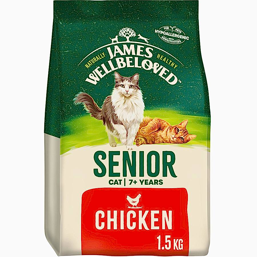 James Wellbeloved Senior Cat Dry Food Chicken