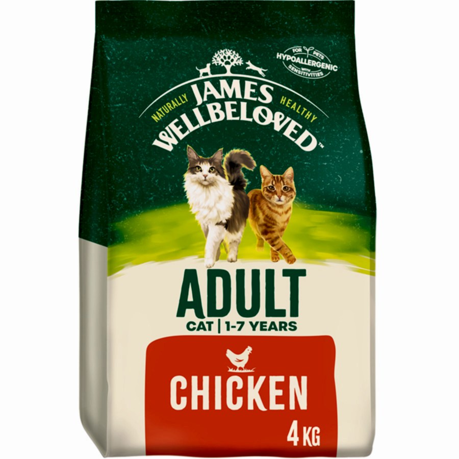 James Wellbeloved Adult Cat Dry Food Chicken & Rice