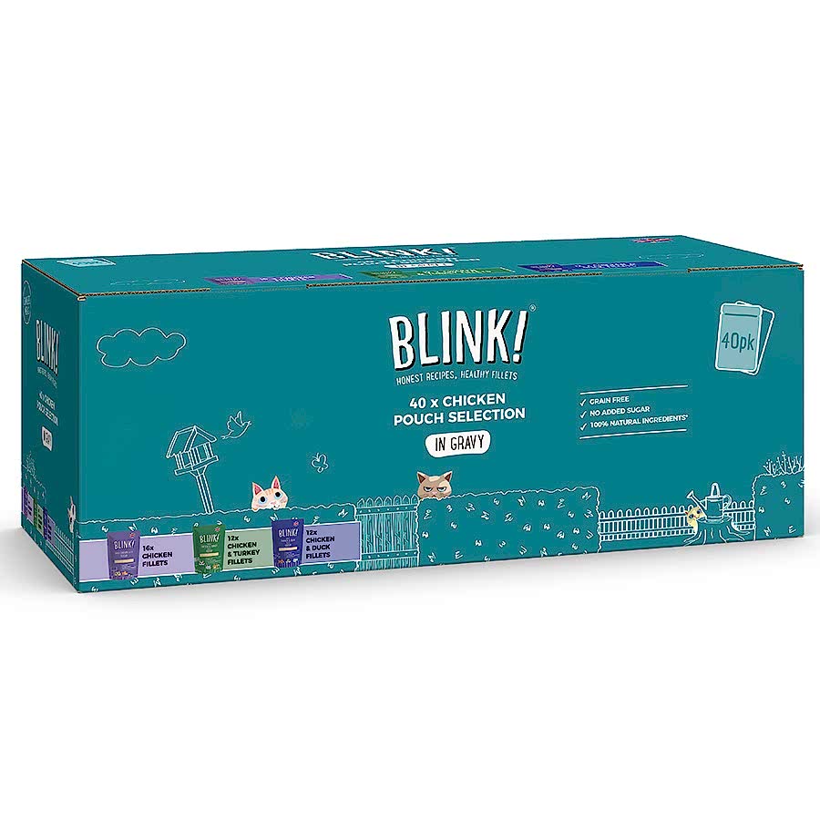 Blink! Adult Cat Wet Food Chicken In Gravy