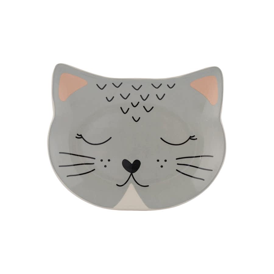 Mason Cash Smokey Cat Bowl Grey