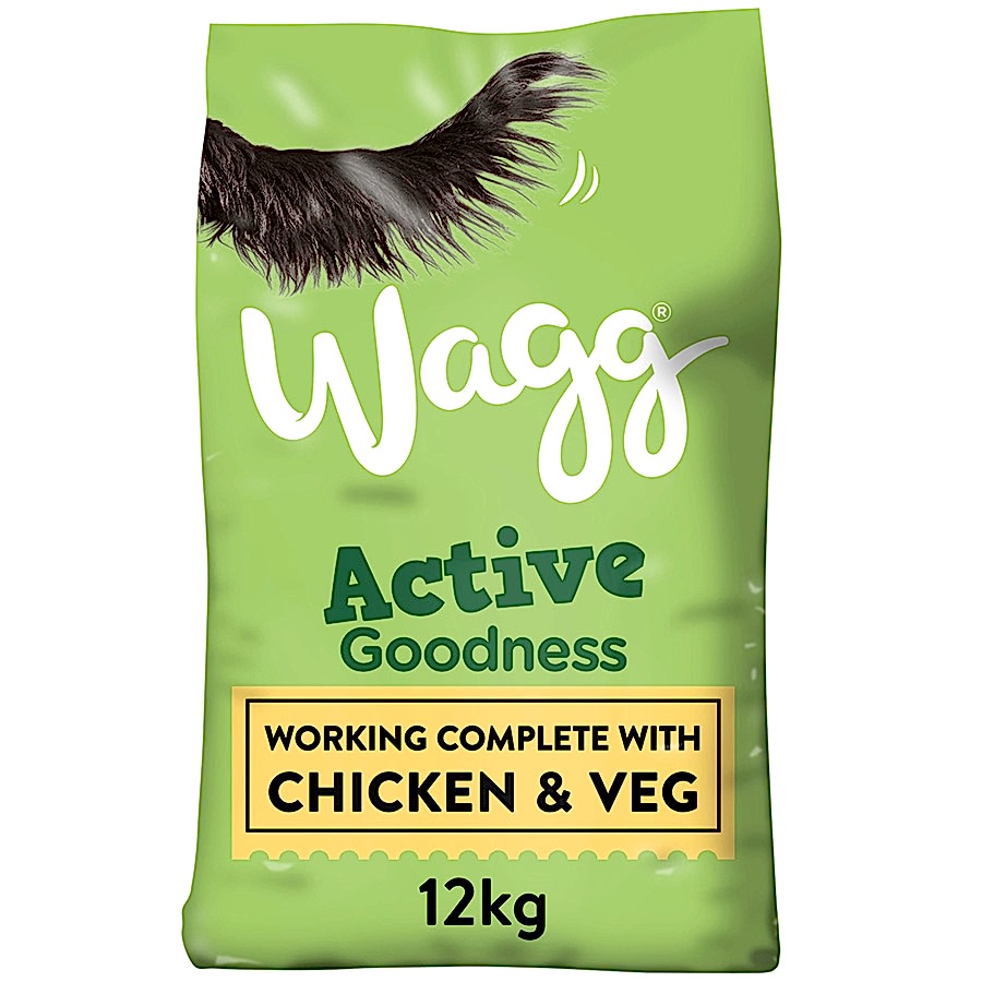 Wagg Active Goodness Working Adult Dry Dog Food Chicken