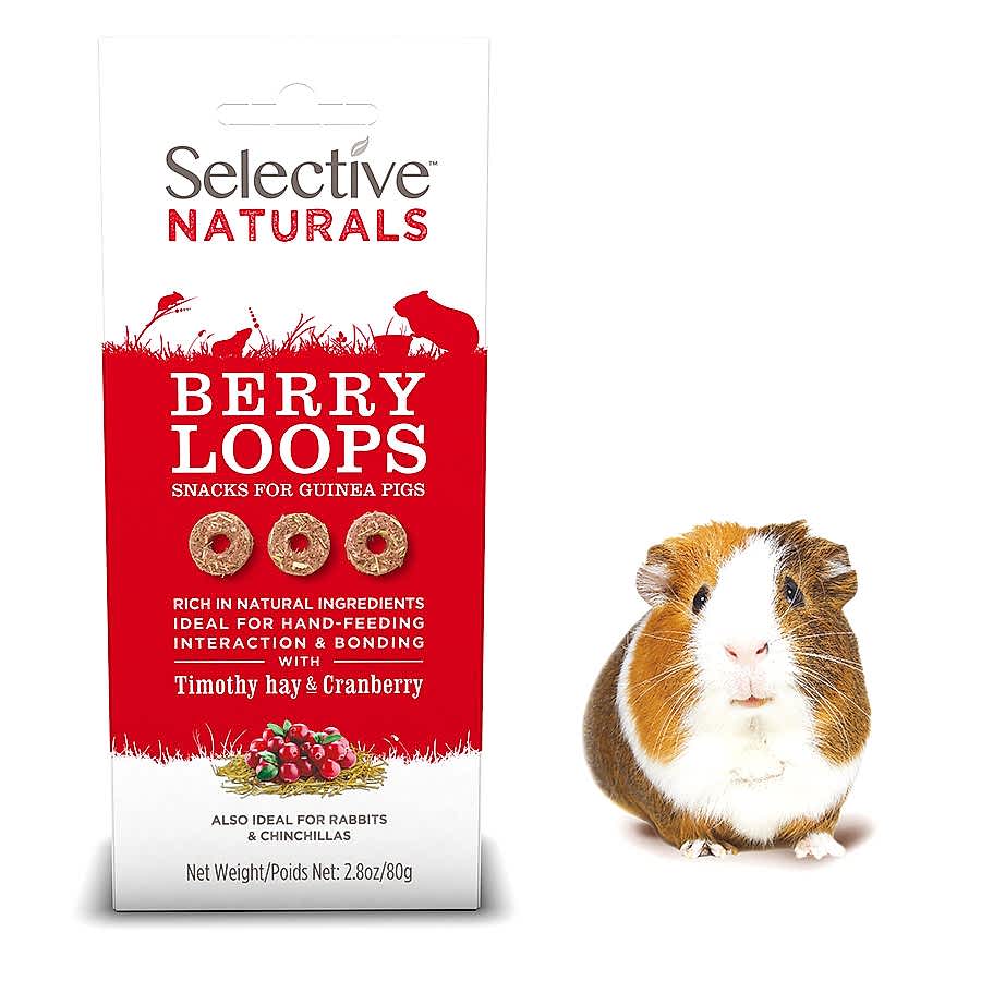 Selective Naturals Berry Loops Small Animal Treats