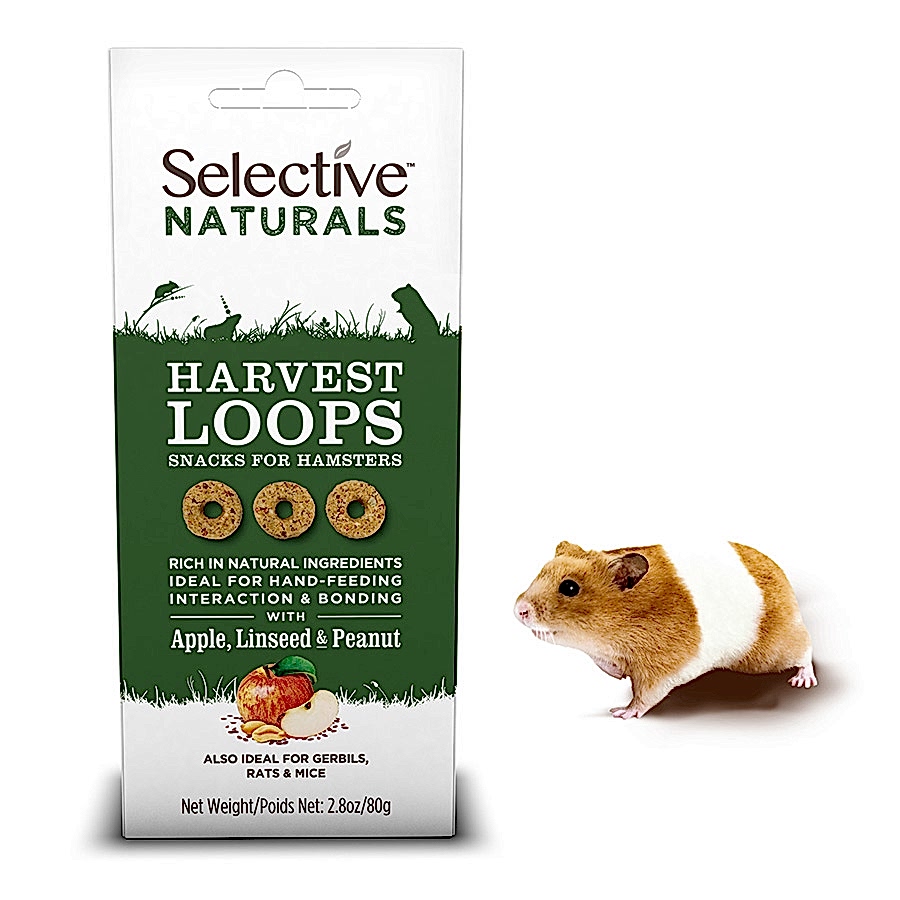 Selective Naturals Harvest Loops Small Animal Treats