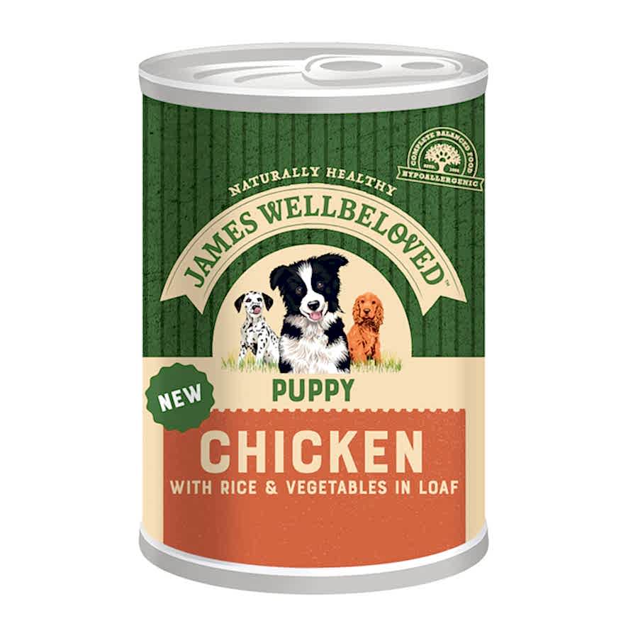 James Wellbeloved Puppy Wet Dog Food Chicken, Rice & Veg