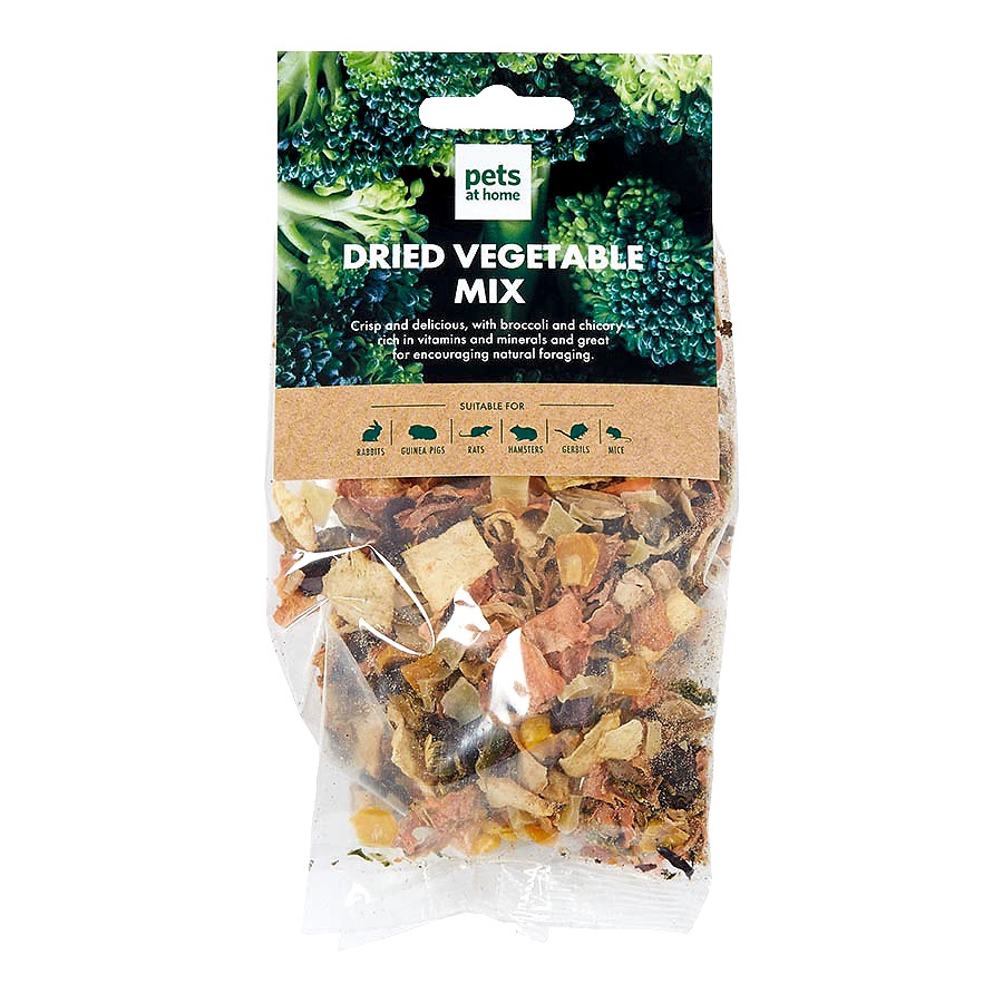 Pets at Home Small Pets Dried Veg Treats