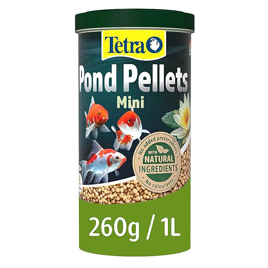 Tetra Pond Mini Pellets Complete Food For Smaller Pond Fish