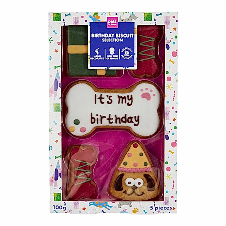 Pets at Home Adult Dog Birthday Biscuit Treats