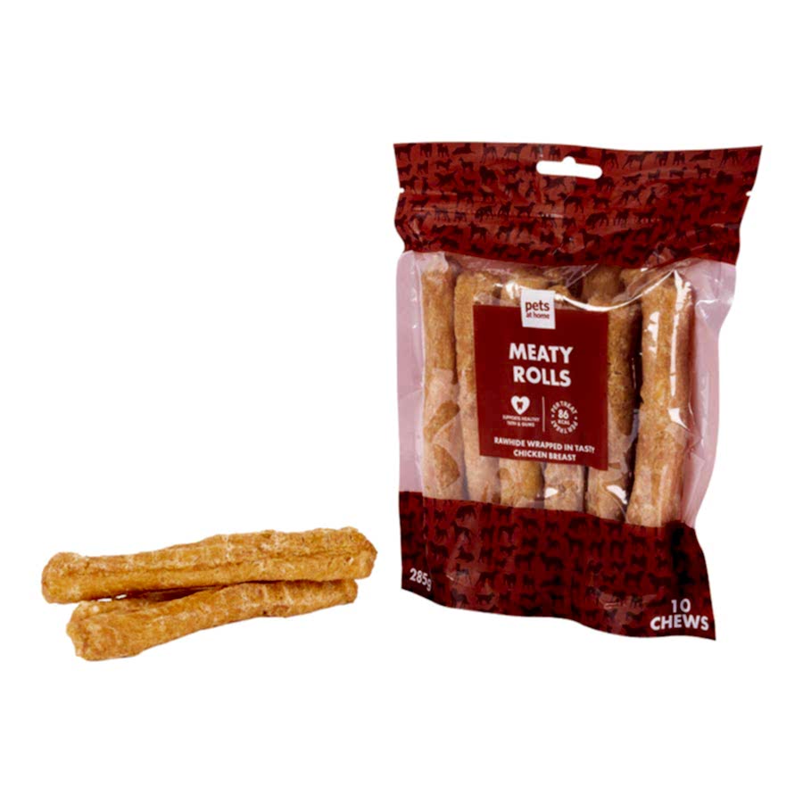 Pets at Home Meaty Rolls Dog Treats