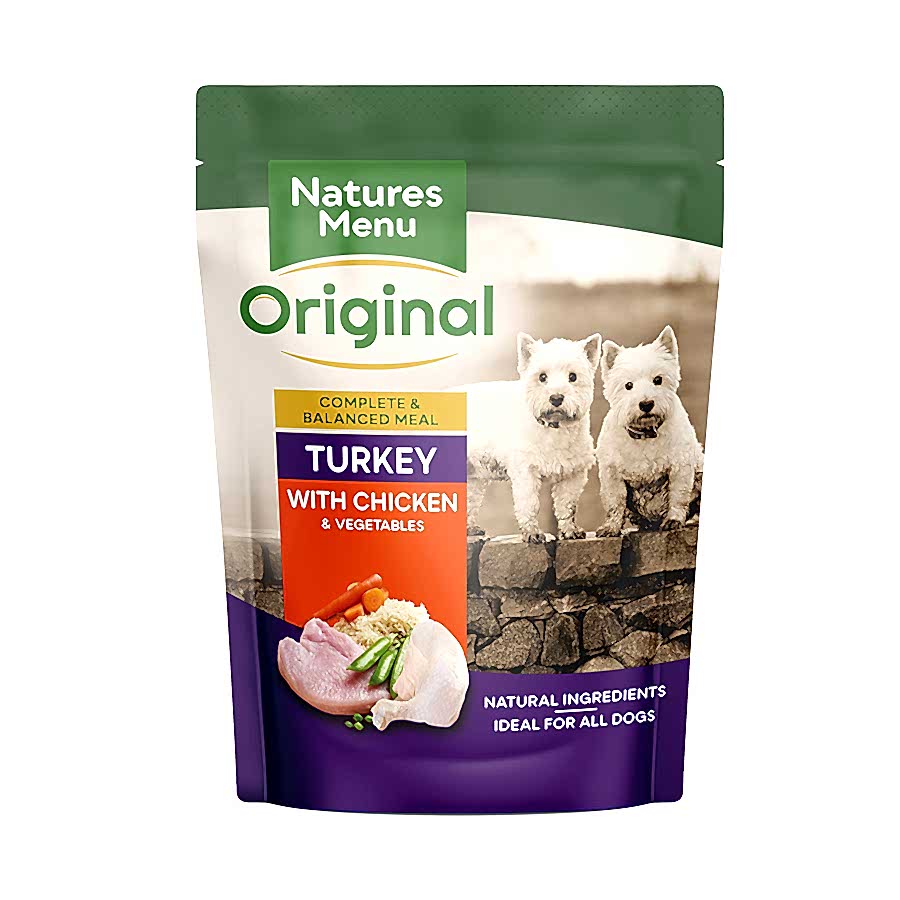 Natures Menu Adult Wet Dog Food Turkey with Chicken