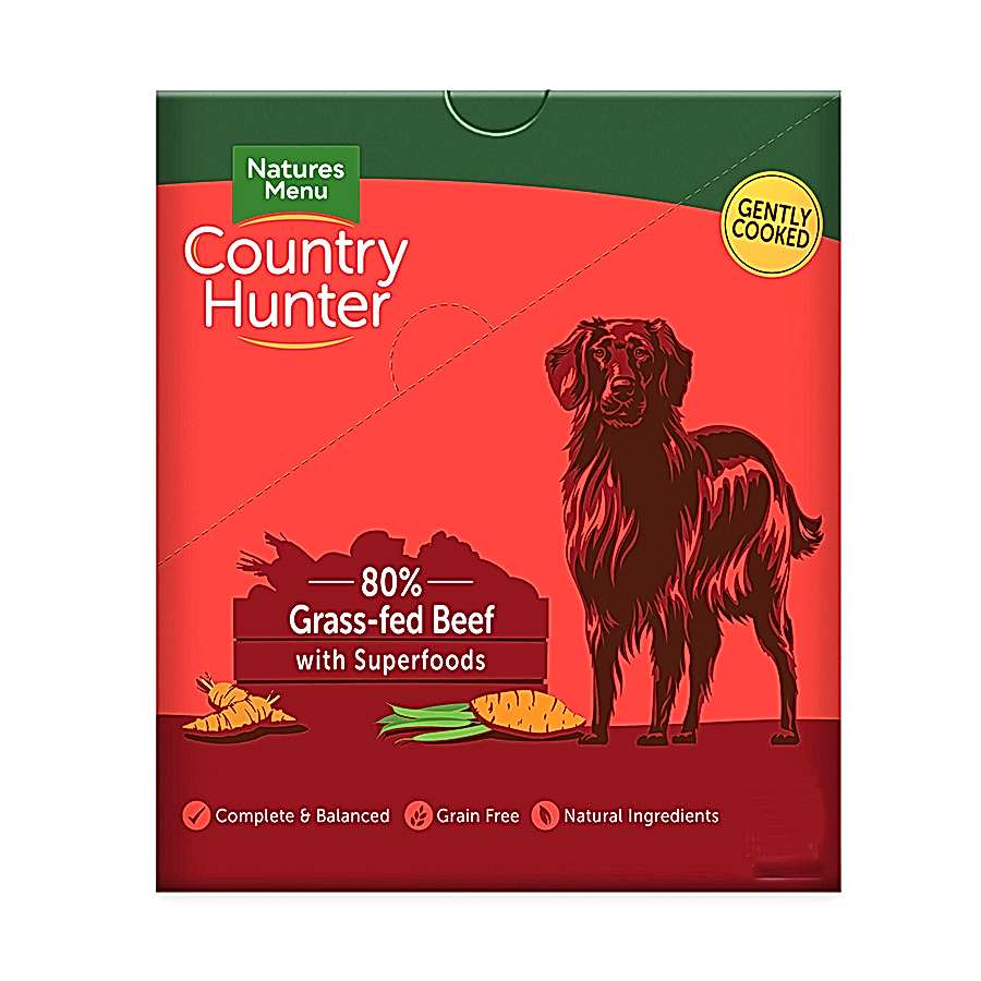 Natures Menu Country Hunter Grain Free Wet Dog Food Beef