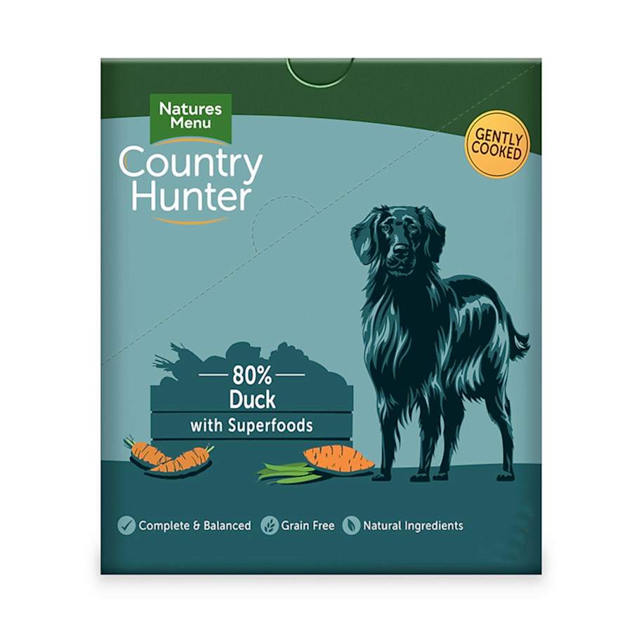 Natures Menu Country Hunter Grain Free Adult Wet Dog Food Duck