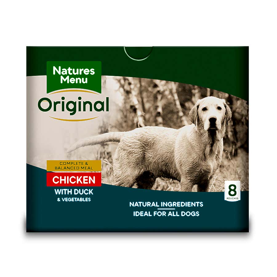 Natures Menu Wet Dog Food Chicken & Duck With Veg & Rice