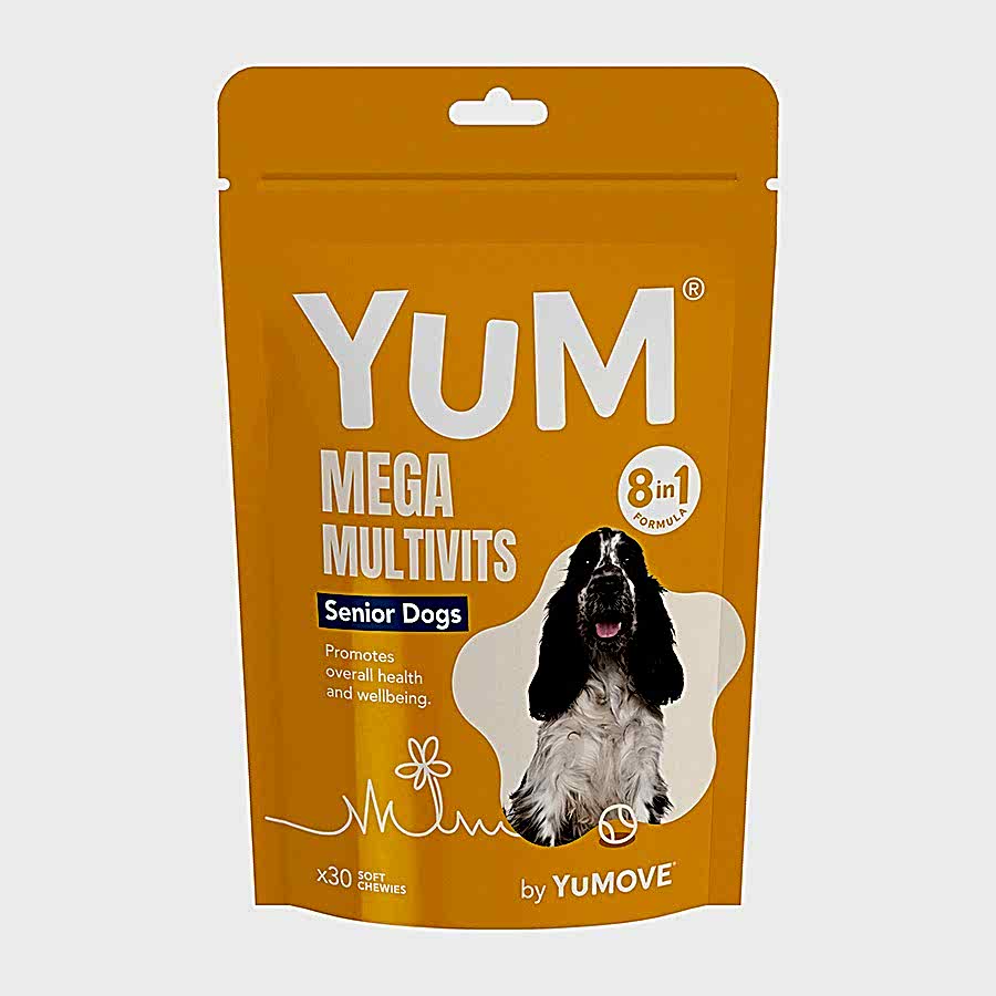 YuM Mega MultiVits 8 in 1 for Senior Dogs