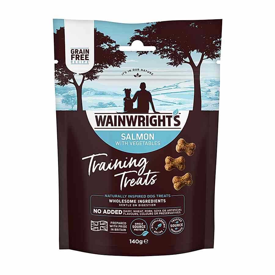 Wainwright's Dog Training Treats Salmon with Veg