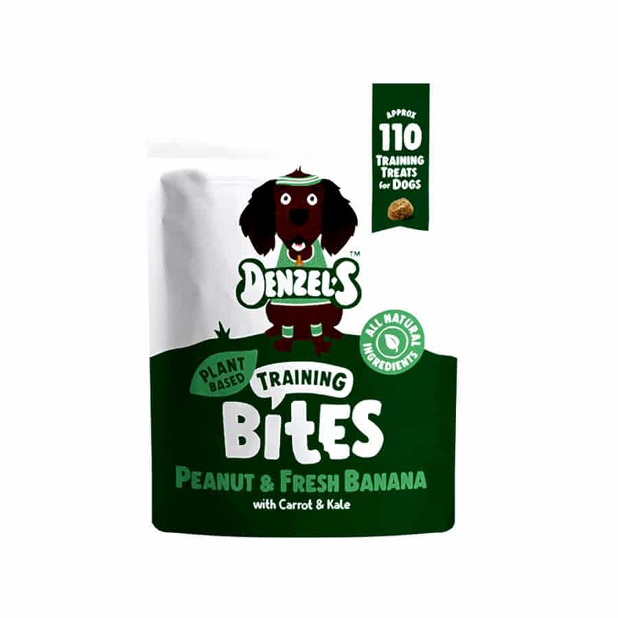 Denzel's Adult Dog Treats Plant Based Bites Fruits, Veg & Peanut Butter