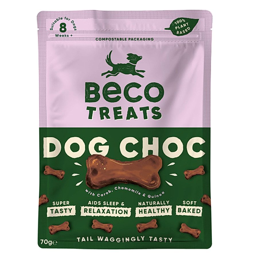 Beco Dog Choc with Carob, Chamomile and Quinoa Adult Dog Treats