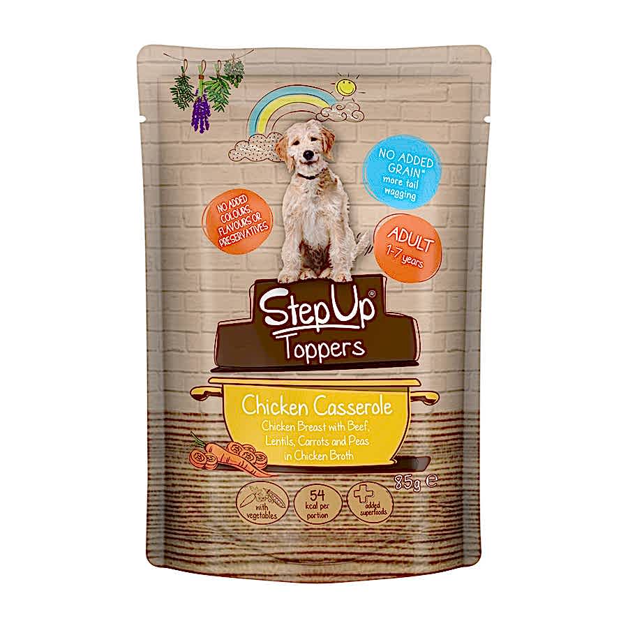 Step Up Naturals Wet Adult Dog Food Chicken Casserole