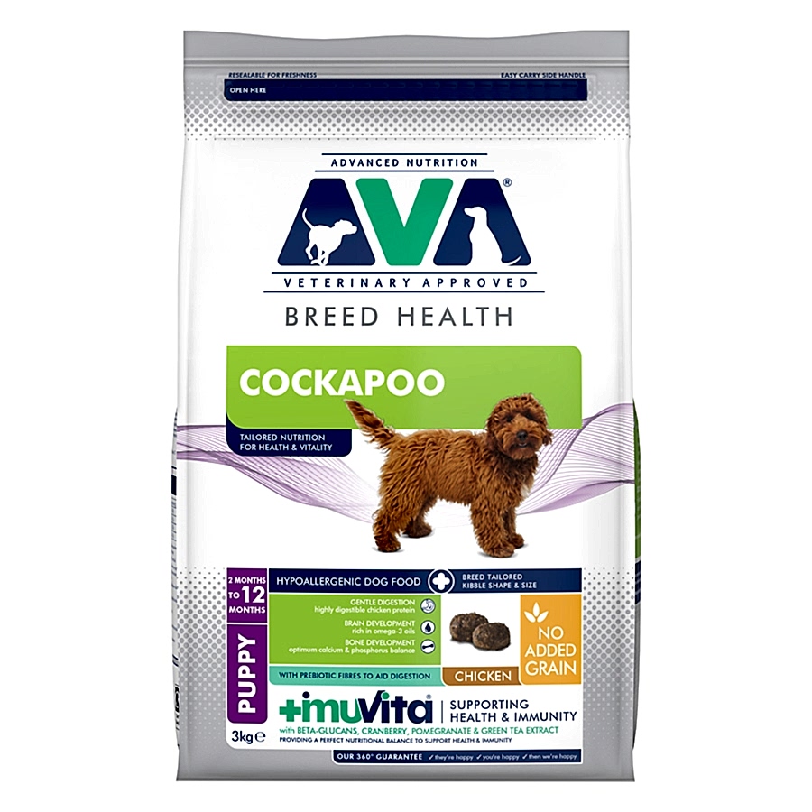 AVA Breed Health Cockapoo Puppy Dry Dog Food