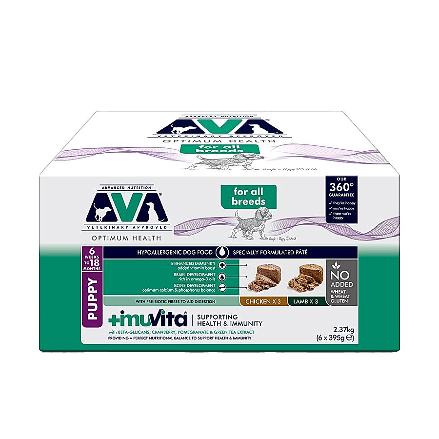 AVA Optimum Health Wet Puppy Food Chicken & Lamb Pate